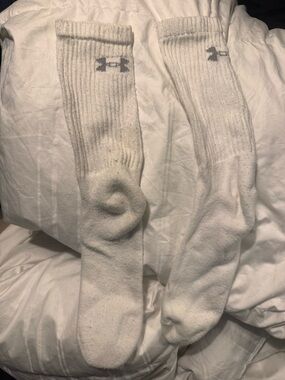 2 pairs Under Armour crew socks